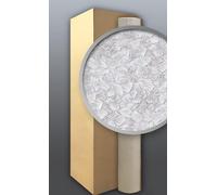 EDEM 80309BR60-4 Papier non-tissé à peindre blanc effet crépi 4 rouleaux 106 m2