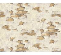 EDEM 819DN53 Papier peint aspect pierre carrelage mat crème beige-gris 10,65 m2