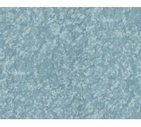 EDEM 9076-29 Papier peint unicolore effet métallique bleu turquoise 10,65 m2