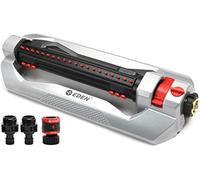 Eden Arroseur oscillant à 3 Voies en métal Robuste pour Grande pelouse et Jardin avec kit de démarrage Rapide 94116