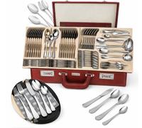 Edenberg Ménagère dans un coffret, 72 pièces, pour 12 personnes, acier inoxydable, fourchette, cuillère, couteau 2231C