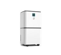 EDENDIRECT Déshumidificateur Compresseur 12L /jour,avec Réservoir Amobile 2L,Minuterie 24H,Indicateur de remplissage d'eau