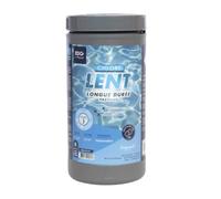 EDENEA - Chlore Lent Piscine - Action Permanente Longue Durée - Pastilles 20g - Boite 1 kg EDGBA - Chlore Permanent - Désinfection - Gamme EDG by AQUALUX International