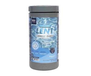 EDENEA - Chlore Lent Piscine - Action Permanente Longue Durée - Pastilles 20g - Boite 1 kg EDGBA - Chlore Permanent - Désinfection - Gamme EDG by AQUALUX International
