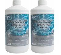 EDENEA - Floculant Clarifiant Piscine Liquide - Spécial Eau Trouble Piscine - 1 Litre - EDG by AQUALUX (Lot de 2)