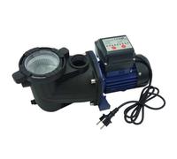 EDENEA Pompe Filtration Piscine avec Timer Intégré - Modèle 1/2 - Piscine 20 à 40m3 - avec Préfiltre- Couvercle Quick Lock sans Vis - A Utiliser en complément d'un Filtre