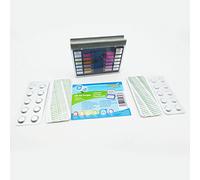 EDENEA Trousse Analyse Piscine pH et Oxygène Actif - Pastilles - avec Boite de Mesure