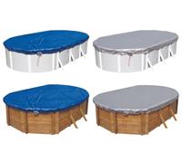 EDG Bâche d'hiver 108778 ovale 8 x 4,7 m 130 g/m² pour piscine hors-sol