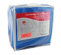 EDG by AQUALUX INTERNATIONAL Bache Solaire 500 x 300 cm - Ovale - Bleu - pour Piscine Acier