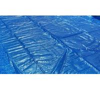 EDG by AQUALUX INTERNATIONAL Bache Solaire 505 x 305 cm - Ovale - Bleu - pour Piscine Acier