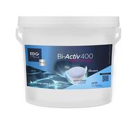 EDG by AQUALUX INTERNATIONAL Chlore Choc Et Multi Fonctions Longue Durée Piscine - Double Effet - Seau 2,8 kg - Méga Galets 400g - Sachet Hydrosoluble sans Contact - Traitement Permanent Bassin