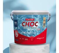 EDG by AQUALUX INTERNATIONAL - Chlore Choc Piscine - Granulés - Seau 2.5 kg - Chlore Rapide Effet Immédiat - Rattrapage Eau Verte Usage Intensif Temps Orageux