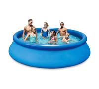 EDG by AQUALUX INTERNATIONAL Kit Piscine Hors Sol Gonflable Autoportante 366 x 76 cm avec Filtration Skimmer et Buse