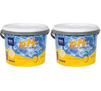 EDG by AQUALUX INTERNATIONAL - pH Moins Piscine - Baisse Le PH - Poudre - Seau 5kg - Confort De Baignade et Efficacité de Traitement Piscine - Correcteur pH Haute Concentration (Lot de 2)