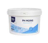 EDG by AQUALUX INTERNATIONAL - PH Moins Piscine - Correcteur pH Moins- Améliore Le Confort de Baignade et la Qualité de l'eau - Haute Concentration - Poudre - Seau 5kg - Gamme Access