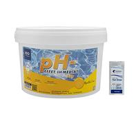EDG by AQUALUX pH Moins Poudre - 5kg | Correcteur de pH Solide - Baisse Le pH + 10 Tests HPS OFFERTS 6 en 1