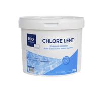 EDG - Chlore Lent Piscine - Désinfecte - Galet 200g - Seau 5 Kg- Action Permanente Longue Durée - Gamme Traitement Et Accessoires Piscine EDG Access