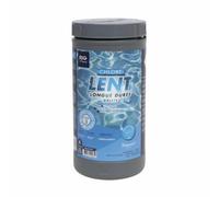 EDG - Chlore Lent Piscine - Galets 250 g - Boite 1 Kg - Chlore Permanent Longue Durée - Haute Concentration