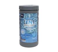EDG - Chlore Lent Piscine - Galets 250 g - Boite 1 Kg - Chlore Permanent Longue Durée - Haute Concentration