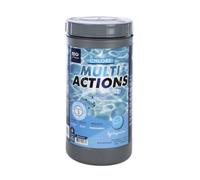 EDG Chlore Multi Actions Piscine - Galets 250g - Pot 1kg - Chlore Multi Fonctions Piscine Longue Durée - EDG by AQUALUX International
