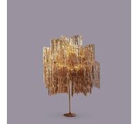 EDG Enzo De Gasperi Arbre de Noël LED Frange 600 Microled H 150 Cm D 90 Cm Champagne