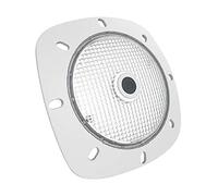 EDG NOTMAD - Projecteur LED Nomade et Rechargeable Haute Puissance | Lampe de Piscine Aimantée, Camping et Bricolage | Éclairage Blanc, Batterie USB, avec Support Métallique | Coloris Blanc