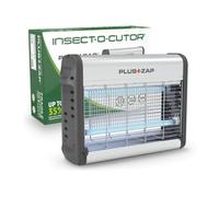 Edialux Destructeur d’insectes LED UV intérieur, piège à mouches électrique 3000V avec grille haute tension, bac amovible,