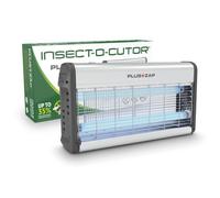 Edialux Destructeur d insectes LED UV interieur, piege a mouches electrique 3000V avec grille haute tension, fly zapper avec bac