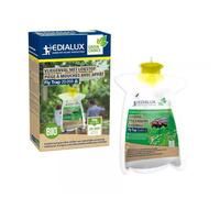 Edialux Piège à Mouches extérieur, Attrape Jusqu’à 20 000 Mouches, Attractif Naturel Non Toxique, prêt à l’Emploi, idéal pour Jardin terrasse écurie enclos Animaux Poubelle, sûr pour Enfants et