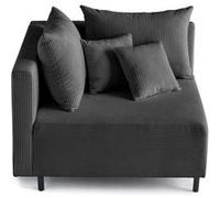 Lisa design module de canapé angle - Gris clair
