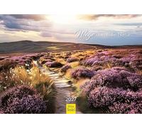 Edition Seidel Premium Calendrier Chemins à travers la nature 2027 Format DIN A5. Calendrier mural allemand calendrier nature Europe Allemagne côte mer montagnes forêt