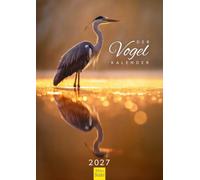 Edition Seidel Premium calendrier Le calendrier des oiseaux 2027 Format DIN A4. Calendrier mural allemand oiseau toucan flamant rose cardinal rouge Amérique du Nord Amérique du Sud CM-KA-2027