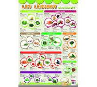Poster pédagogique - Légumes - 52 x 76 cm