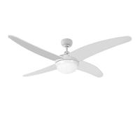 EDM 33806 Caspio Ventilateur de Plafond et Télécommande 60W Blanc