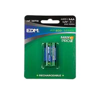 EDM 38718 Pile Rechargeable Lr3 AAA 950 mAh Blister 2 Piles