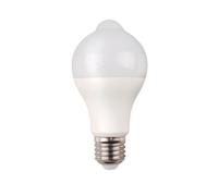 Ampoule Led E27 12w Ronde A60 ? Détection De Mouvement - Blanc Chaud 3200k
