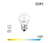 Edm Ampoule LED E27 5W blanc du jour