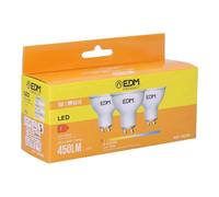 Edm ampoules LED GU10 lot de 3
