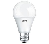 EDM BOMBILLA STANDARD LED 12V AC/DC E27 10W 810lm 6400K LUZ FRIA Ø5,9x11cm