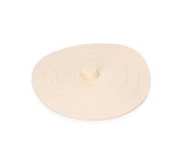 EDM Bouchon en caoutchouc - Universel - Ø 105 mm - Blanc - (emballé)