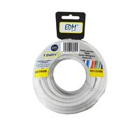 Edm câble électrique rigide 3 conducteurs - Blanc