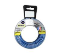 Edm Câble électrique souple 4x1,5 mm² - Bleu 25 m
