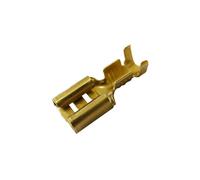 Edm cosse femelle 6,3 mm pour câble - lot de 100