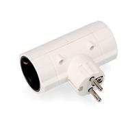 Multiprise EDM Double 2400 W 250 V 16 A Thermoplastique G