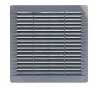 EDM Grille d'aération 87705 Gris 20 x 20 x 0,7 cm Moustiquaire