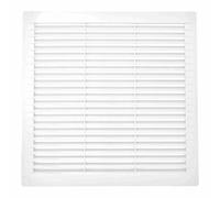 EDM Grille d'aération 87708 Blanc 30 x 30 x 0,7 cm Moustiquaire