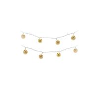EDM Guirlande lumineuse - Boules dorées - 2,5m