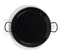Edm - Poêle à Paella Traditionnelle En Acier émaillé 38cm (8 Personnes). Vaello