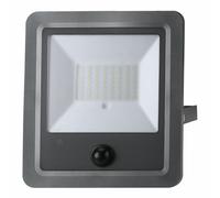 Edm Projecteur solaire LED 300 W 3500 lm 6500 K avec capteur de mouvement