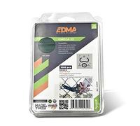 Edma 043001 Agrafe Omega 20, Galva Plastifié Vert, 1000 pcs